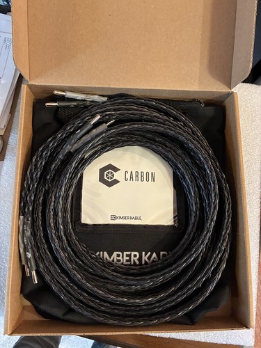 Kimber kable carbon - carbon, coppia